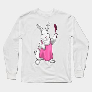 Bunny Hairdresser Comb Long Sleeve T-Shirt